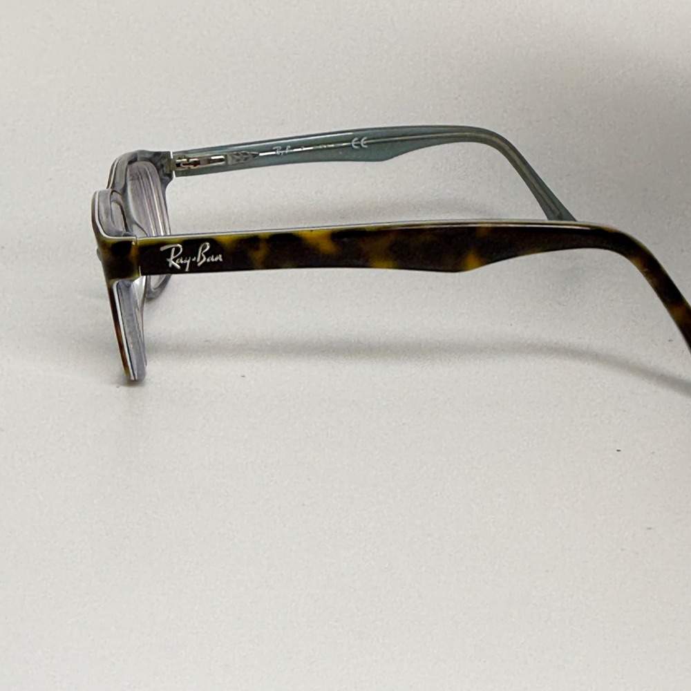 Ray-Ban RB 1531‎ 3701 Tortoise Blue Eyeglasses Frames 48-16-130 Kids Boys 22255 - Picture 2 of 7